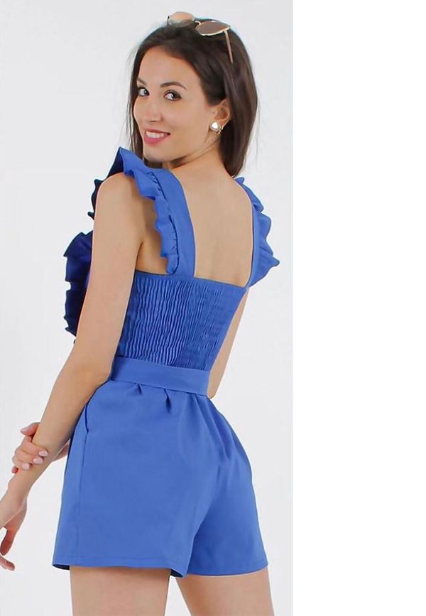 Frill Detail Playsuit - Image 2