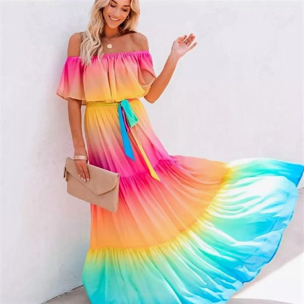 Ombre Maxi Dress