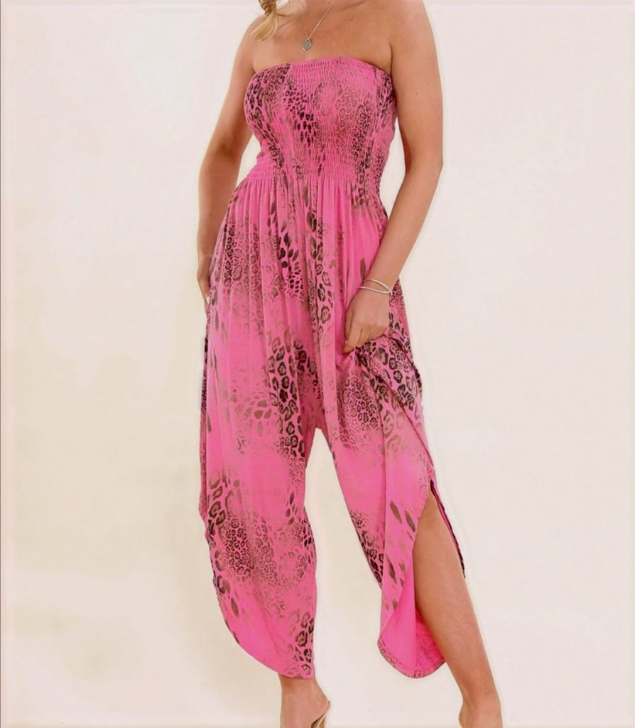 Animal Print Jumpsuit