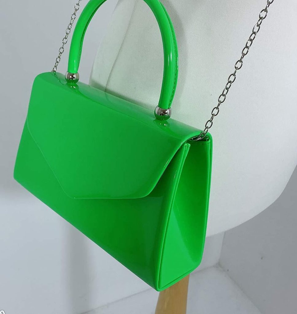 Patent Hand Top Bag