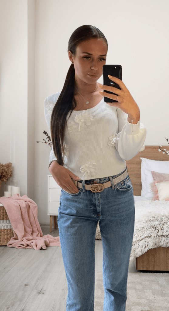 Flower Detail Jumper