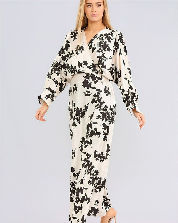 Flower Detail Maxi Dress